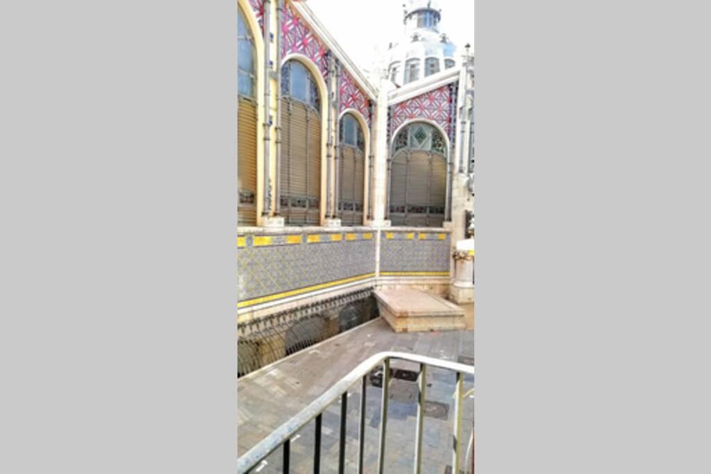 Precioso Apartamento frente del Mercado Central Valencia Exterior foto
